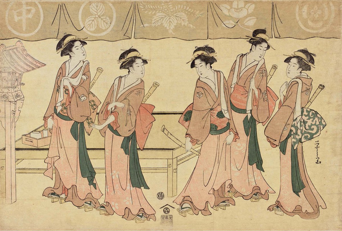 太田記念美術館「江戸の女装と男装」展も今週末25日で閉幕です。江戸