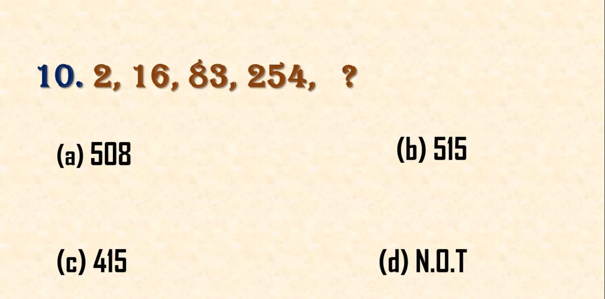 StepStudy45's tweet image. Check answers at
youtu.be/WB4pQ4sAGAc
#stepstudy #smartstudy #maths
#numberseries #followme #followforstudy #banking #sscquestions