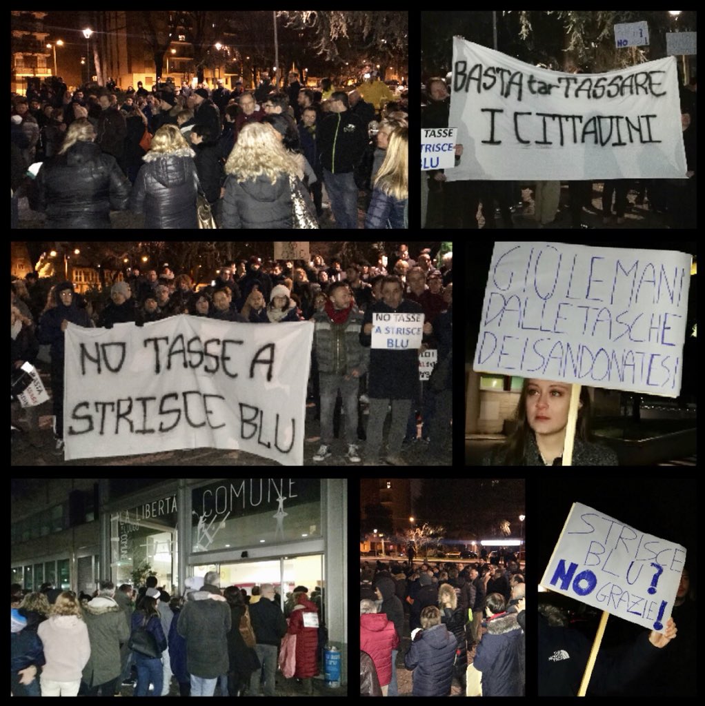 FrancoLucente's tweet photo. Manifestazione a #SanDonato in merito all’estensione delle #strisceblu Non posso che sostenere attivamente la voce di coloro che si oppongono a questa nuova direttiva, che andrà come sempre a colpire solo ed esclusivamente le tasche dei cittadini e soprattutto dei residenti. https://t.co/xgThZsV7vl