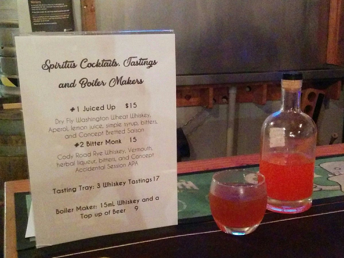 If you AREN'T <a href="/craftbeer_depot/">Craft Beer Depot</a> enjoying these beer cocktails with <a href="/kovaldistillery/">KOVAL Distillery</a> and <a href="/dryflydistiller/">Dry Fly Distilling</a> you are definitely missing out.
#nelsonbeerweek