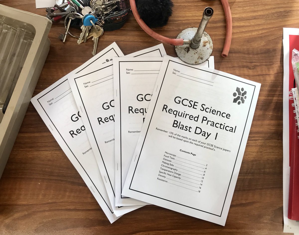 MoretonScience's tweet image. We’re ready for our first Year 11 #RequiredPractical BLAST day! Remember, 15% of the marks on your GCSE Science papers will be applying your knowledge of these practicals! 👩🏻‍🔬👨🏽‍🔬 #BePrepared @TeamMoreton_11