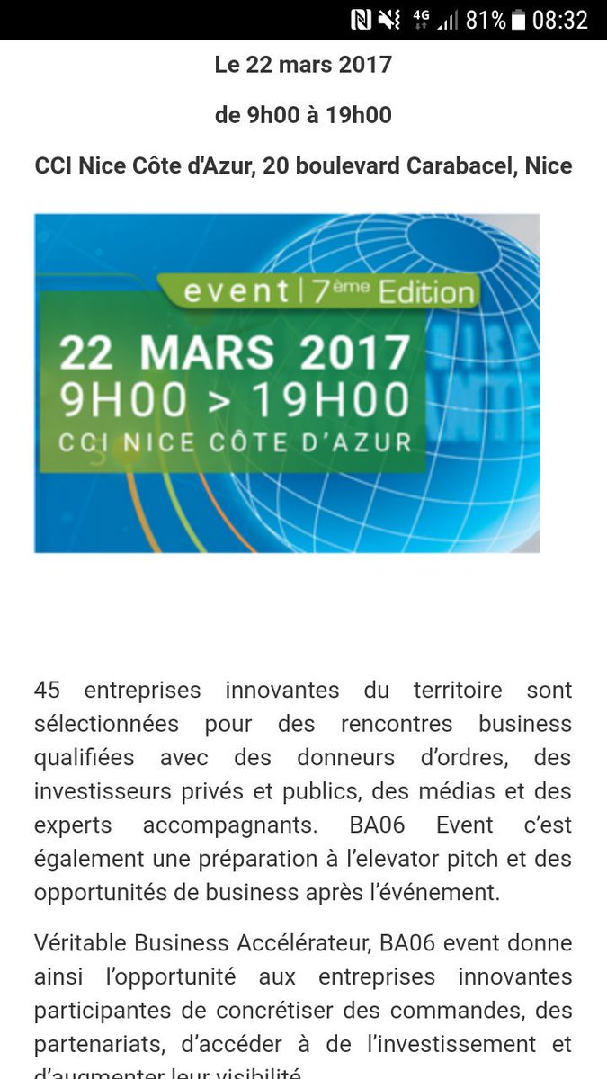 Journée start up a la CCI nice , generali accompagne les entreprises😉