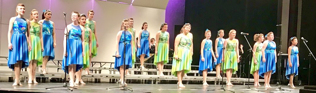 Beautiful performance by <a href="/RMHSMUSTANGS/">Rolling Meadows HS</a> Leading Ladies &amp; Combo!