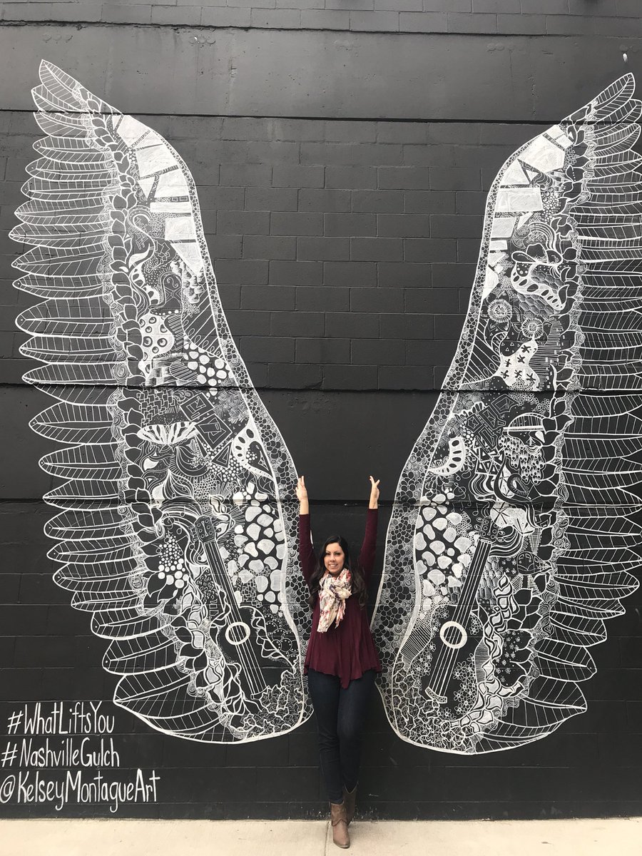 EndlessWknds's tweet photo. #WhatLiftsYou #NashvilleGulch  🙌🏽💖🦋 #NashvilleArt #MyWings https://t.co/Ik4Zpbhhb5