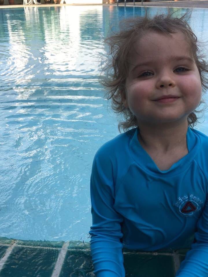 Right_To_Learn's tweet photo. Isla is finally allowed to go swimming! First time since her diagnosis. Kicking goals!! #cancerfree #supergirl #kohtao @MisElizaJane # https://t.co/mpDvGD7oks