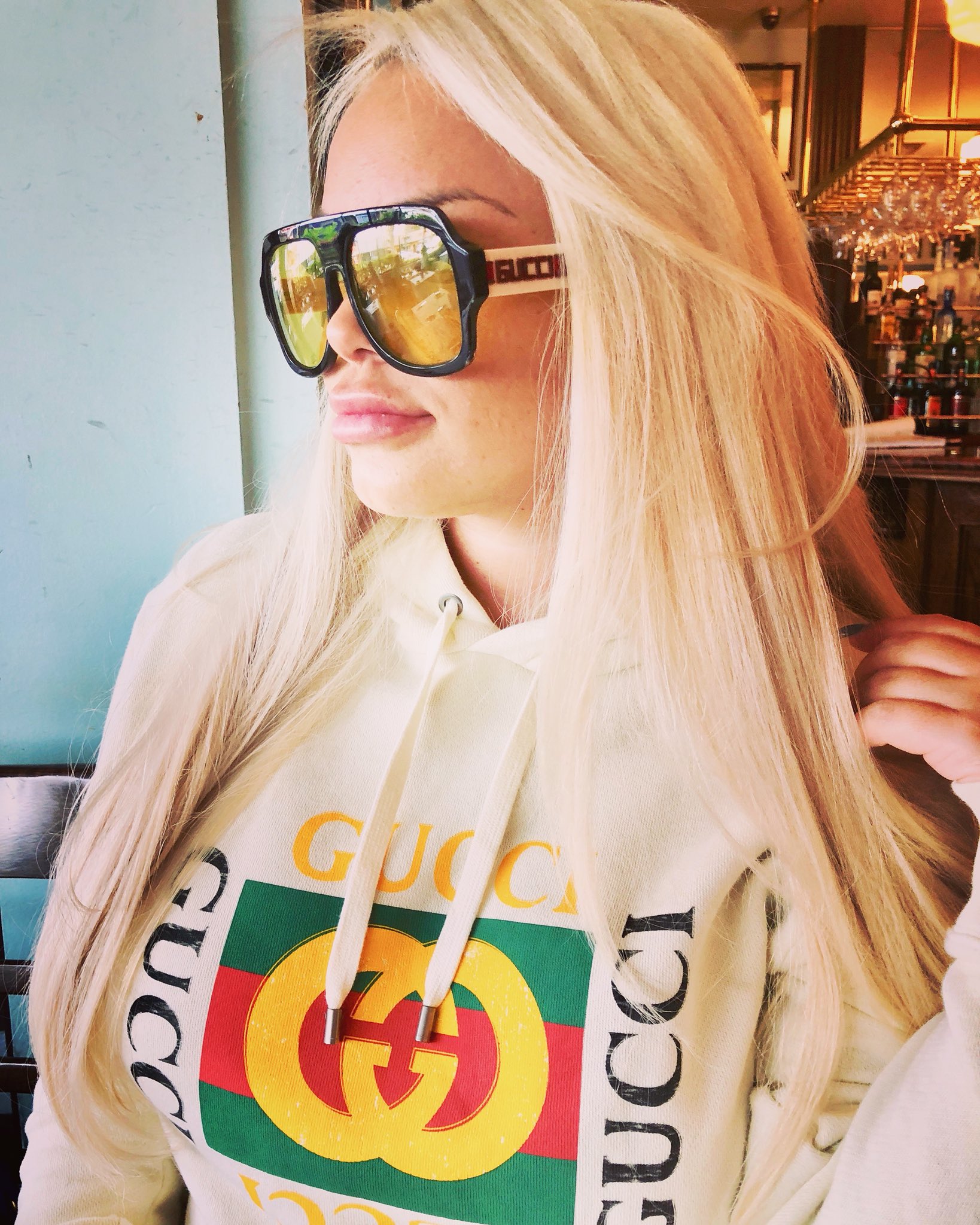 trisha paytas gucci sunglasses