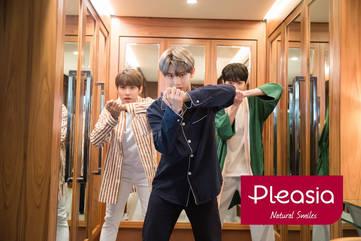 pleasia_'s tweet photo. #플레시아 X #워너원

#치카댄스 비하인드 컷 대공개😍
영상 공개기념 페이스북 이벤트에 참여하시면
워너원의 취향이담긴
 플레시아 치약 본품 11종을 선물로 드려요~ (~3/27) 🙌
👉https://t.co/lyOAfap8kV

#워너원치약 #치카치카플레시아 
#하루3번치카치카 #약속해요 https://t.co/BdI1fW6S1X