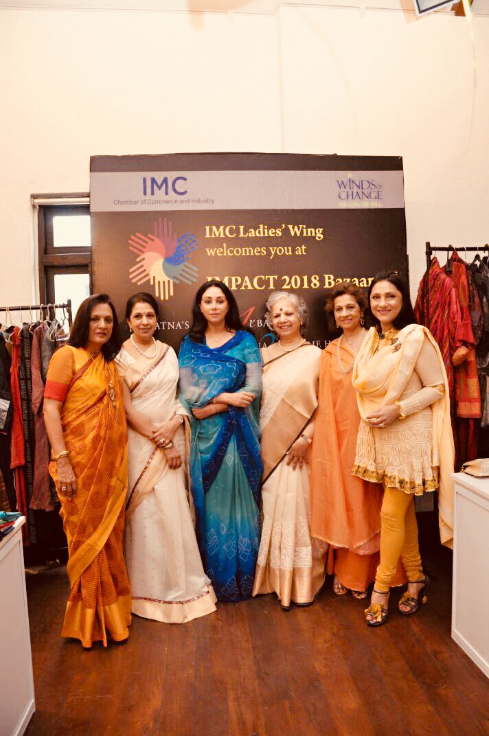 KumariDiya's tweet photo. Inaugurated IMPACT Bazaar 2018 #Mumbai an initiative by @IMCLadiesWing promoting and supporting Women Artisans from rural parts of #India in showcasing their talents.
#EmpowerWomen #ImpactBazaar #WomenEmpowerment https://t.co/g7rpf8ahrr