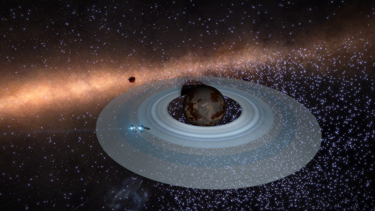 jaredcrue's tweet photo. Ringed Ammonia World!
The core has many secrets!  
@EDBPE #BPE @EliteDangerous https://t.co/zGDP1H6jrD