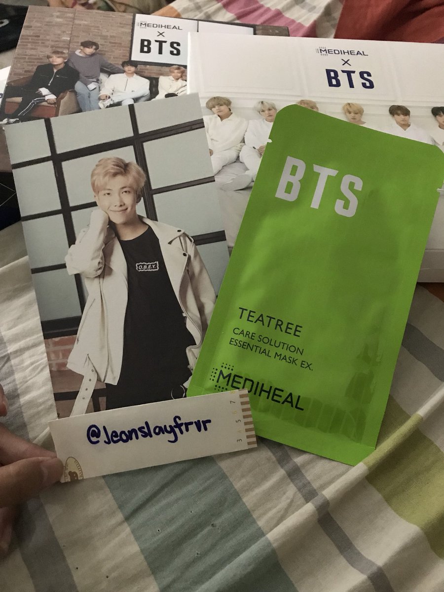 lovebtslovefrvr's tweet photo. [PH GIVE AWAY/GA]

MEDIHEAL x BTS 
📍rules📍
-follow @vladyskshop_ph 
-tag 3 mutuals
-RT &amp; LIKE 
-end April 26 

•I will use tweet draw and I’ll do live 😘 https://t.co/YZJTUu3NbP