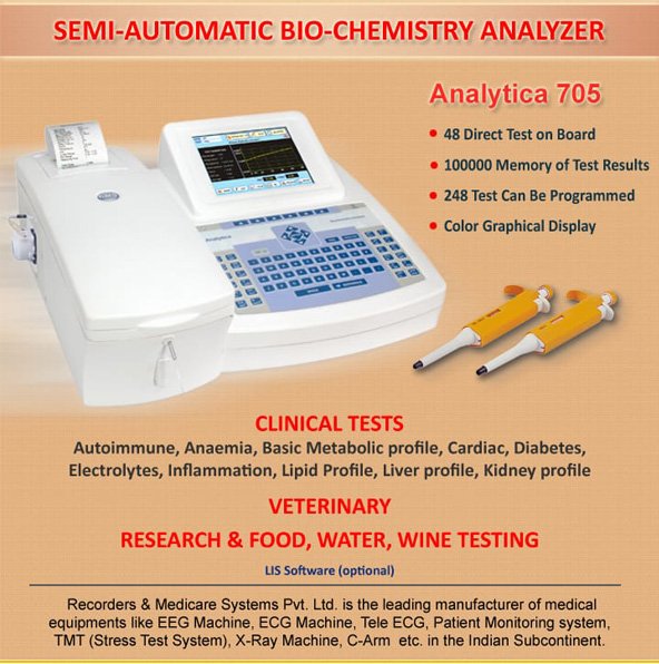 INDIA_RMS's tweet image. #BiochemistryAnalyzer #biochemistry #healthcare #Biochemistry_Analyzer