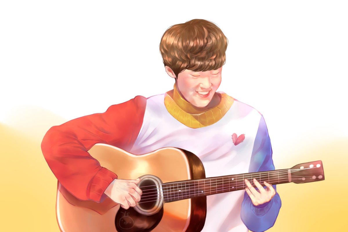 wemesbf's tweet image. happy birthday to the boy who gave the sweetest smiles and hearty laughs, to the one who sang with his guitar ever since day one, to the one that made me the happiest boy alive, happy birthday sanha. &amp;lt;3
  #HAPPY_YOONSANHA_DAY #윤산하 #yoonsanha #따나 #아스트로 #astro #astrofanart