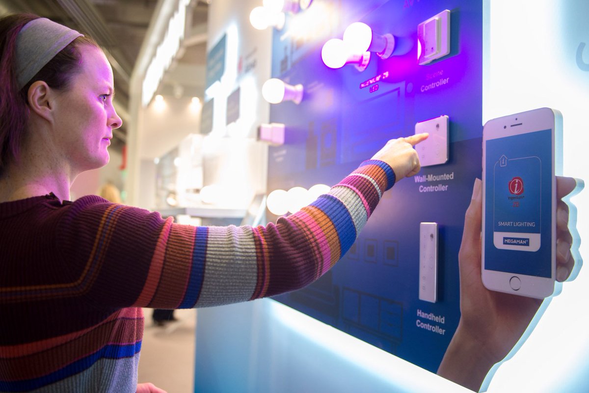 MEGAMANGlobal's tweet image. Light up your life with MEGAMAN: Discover the endless possibility of our #INGENIUM #SmartLighting solution in Hall 4.1, H70 @Light_Building #LB2018 #LB18
#IoT #SmartHome #SmartControl #LEDlighting #Lighting #VoiceControl