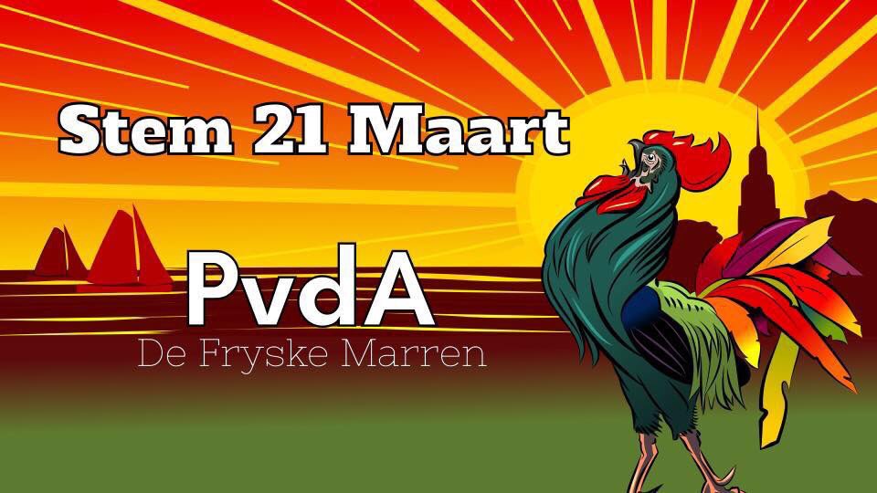 PvdAFrLMarren's tweet photo. Vandaag is het zover! We kiezen met z’n allen een nieuwe #gemeenteraad in @gemeenteDFM. Kies voor #rood, stem op #lijst 3 @PvdAFrLMarren.
#rodehaan #GR2018 #samenmakenwedefryskemarren https://t.co/iUivzPayDc