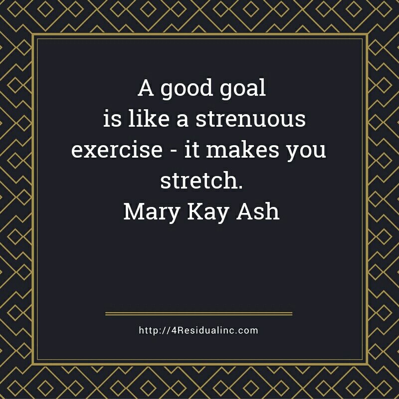 GundarsMinalgo's tweet photo. Do your goals make you stretch? #goalsetting #4residualinc https://t.co/AUqaIxwWGl
