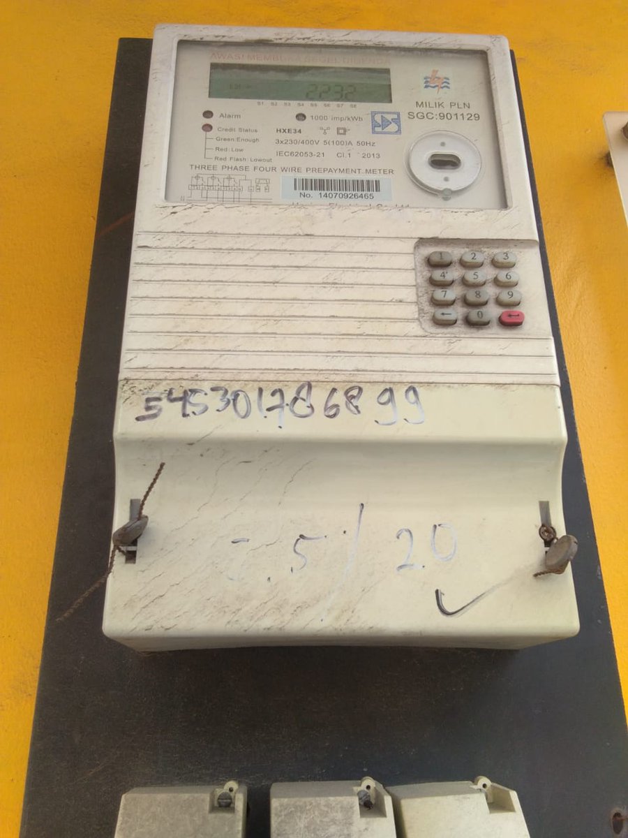 Mau tanya <a href="/pln_123/">PT PLN (Persero)</a> saya ga bisa isi token di Indomaret dan dapat notif kode error. Saat ini listrik malah mati.