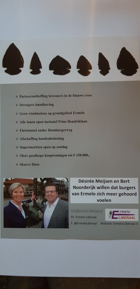 Vandaag 21 maart mag u gaan stemmen voor de gemeenteraad van Ermelo voor de komende vier jaar. Lees hier de speerpunten van Ermelo-Liberaal. Wij gaan voor een toekomstgericht Ermelo.
