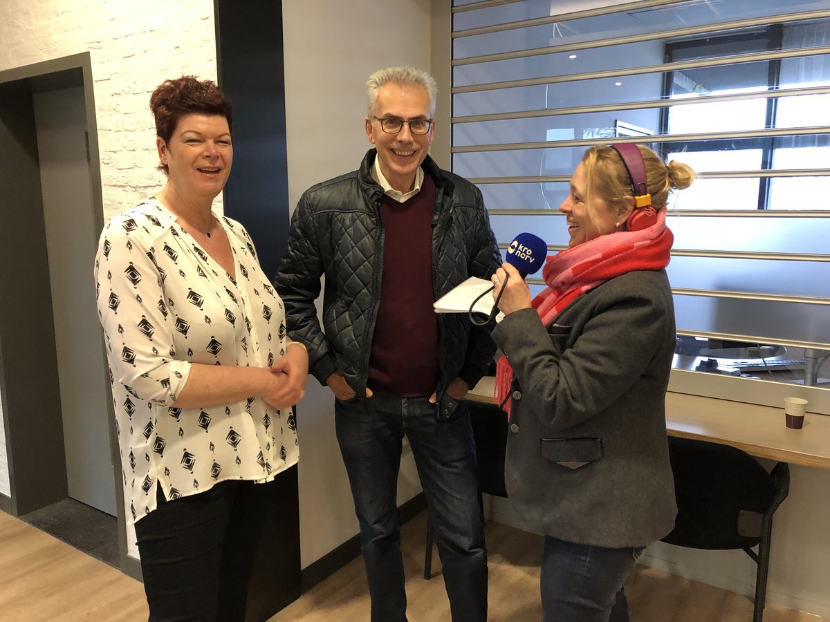 gemeentedruten's tweet image. Om 8.10 zijn deze twee lijsttrekkers live op de radio te horen in de uitzending van @DeOchtendvan4