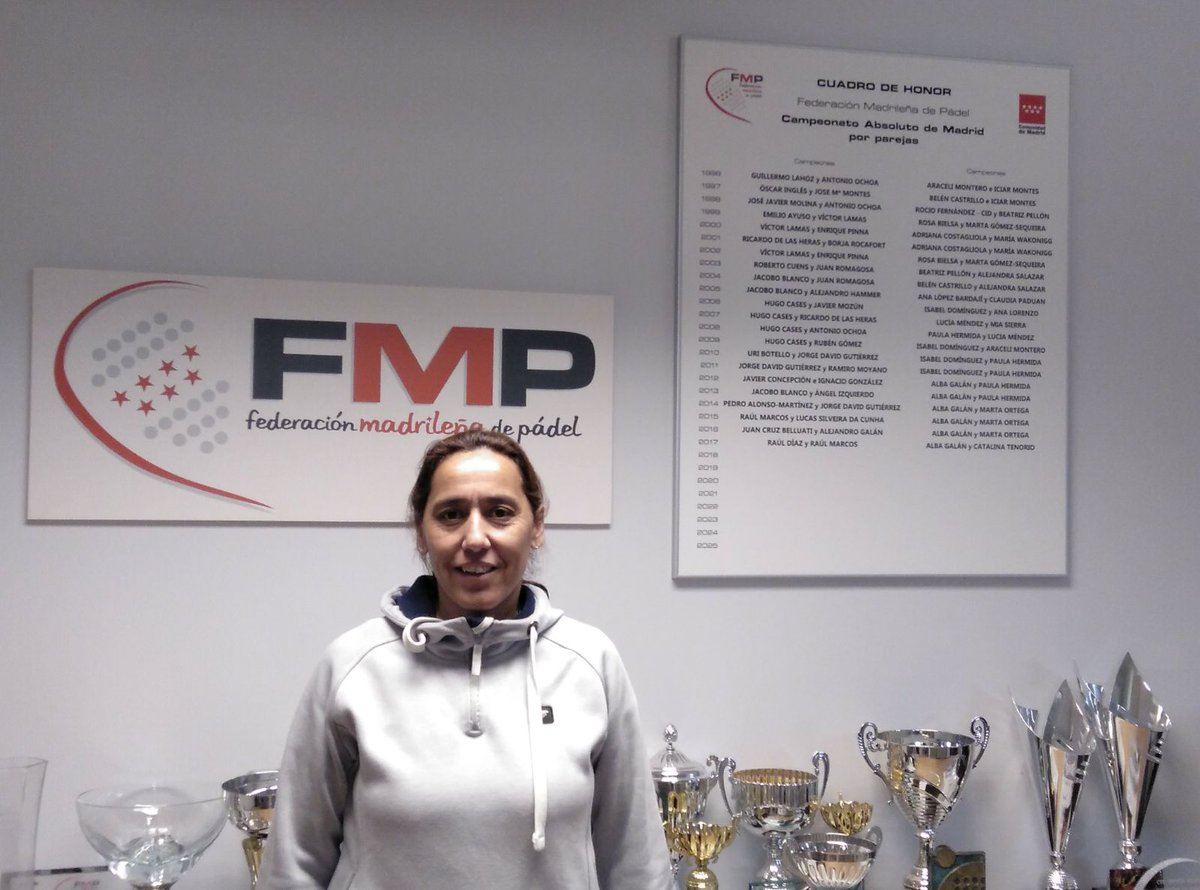 📌 <a href="/AliciaBerl/">Alicia Berl</a> , actual nº2 FMP y nº37 #WPT se une al proyecto 'parche <a href="/FMP_Padel/">FMP Federación Madrileña de Pádel</a>' de ayudas a la alta competición para jugadores madrileños en el circuito madrileño y #WPT.
🔝🎾
#soyfmpadel #padel #padelfemenino