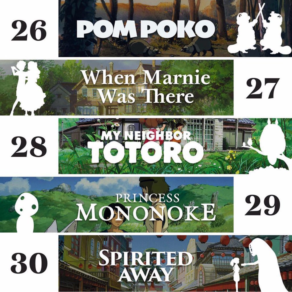 Sebagai penutup rangkaian acara, berikut jadwal tayang lima film Studio Ghibli di <a href="/cgv/">cgv</a>.id pada akhir Maret ini.

Film apa yang paling ingin kamu tonton?  ✨🙋🏻‍♀️🙋🏻‍♂️

#nontonghibli