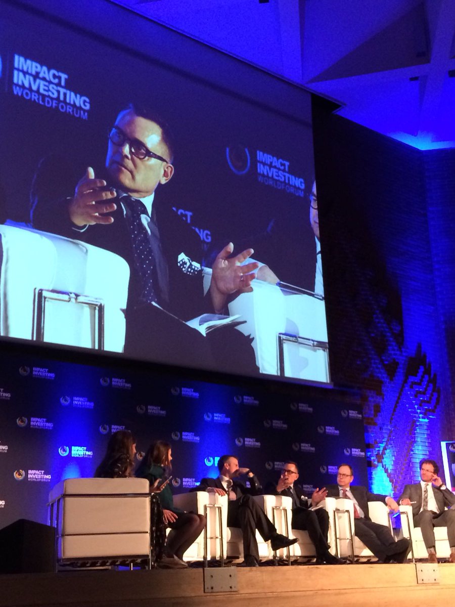 ImpactInvest_1's tweet photo. Tim Stiles of #KPMG. Panel on #ImpactInvesting at IMPACT INVESTING WORLD FORUM 2018. #impimv #SDGs #IIWF2018
https://t.co/sZ9RrEHsIK https://t.co/I3rUSw5w5Q