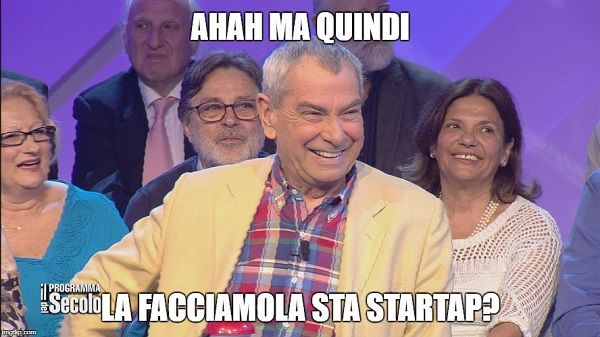 👩‍🏫Ci vogliono 7 minuti per leggere questo articolo.
Ormai tutti vogliono fare startup🚀. Il problema è che, effettivamente, la gente non sa nemmeno cosa sia una startup🤔😱👨‍💼. #startup #peekaboo #LeanStartup 
🕵️‍♂️Leggi qui ⬇️
buff.ly/2HR0uTj
