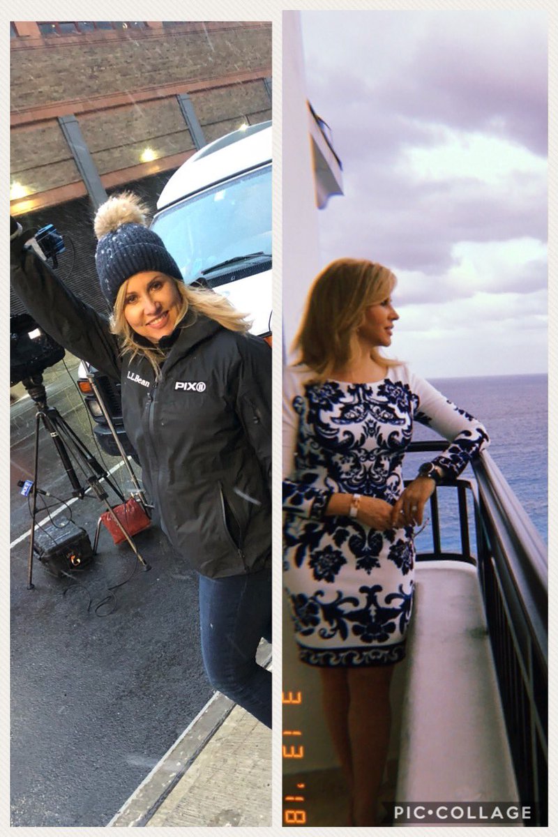 kirstincoletv's tweet photo. Swapping out the snow gear ❄️ for 🌴 balmy breezes... What a difference a day makes! #LifeOfAReporter #AMnewser #DarkNEarly #TakeMeBack. @PIX11News https://t.co/ceK4wEvxL8