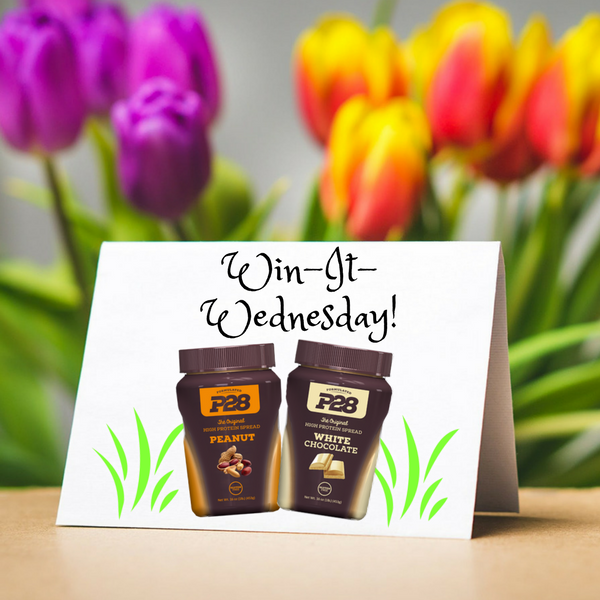 p28foods's tweet photo. Kicking off #Spring with a #WinItWednesday! Head to our FB page & LIKE, COMMENT or SHARE for your chance to win a jar of BOTH P28 High Protein Peanut and White Chocolate spread! One random winner will be selected on 03/22. #HighProtein #P28Nation #BornHungry #Protein #GlutenFree https://t.co/kOVT9ZoVPx