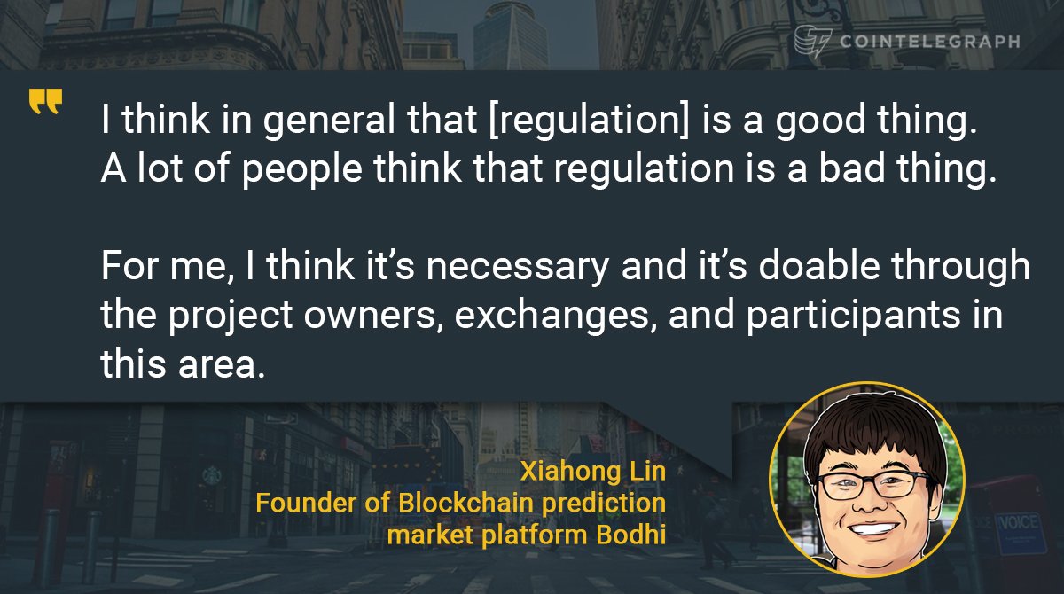 Cointelegraph's tweet image. Cointelegraph talked to Chinese crypto enthusiasts Yi Lu and Xiahong Lin and got to know their views about the future of crypto regulation and how it’s possible to develop crypto and Blockchain business regardless of current limitations in China.

goo.gl/8Q8yH8