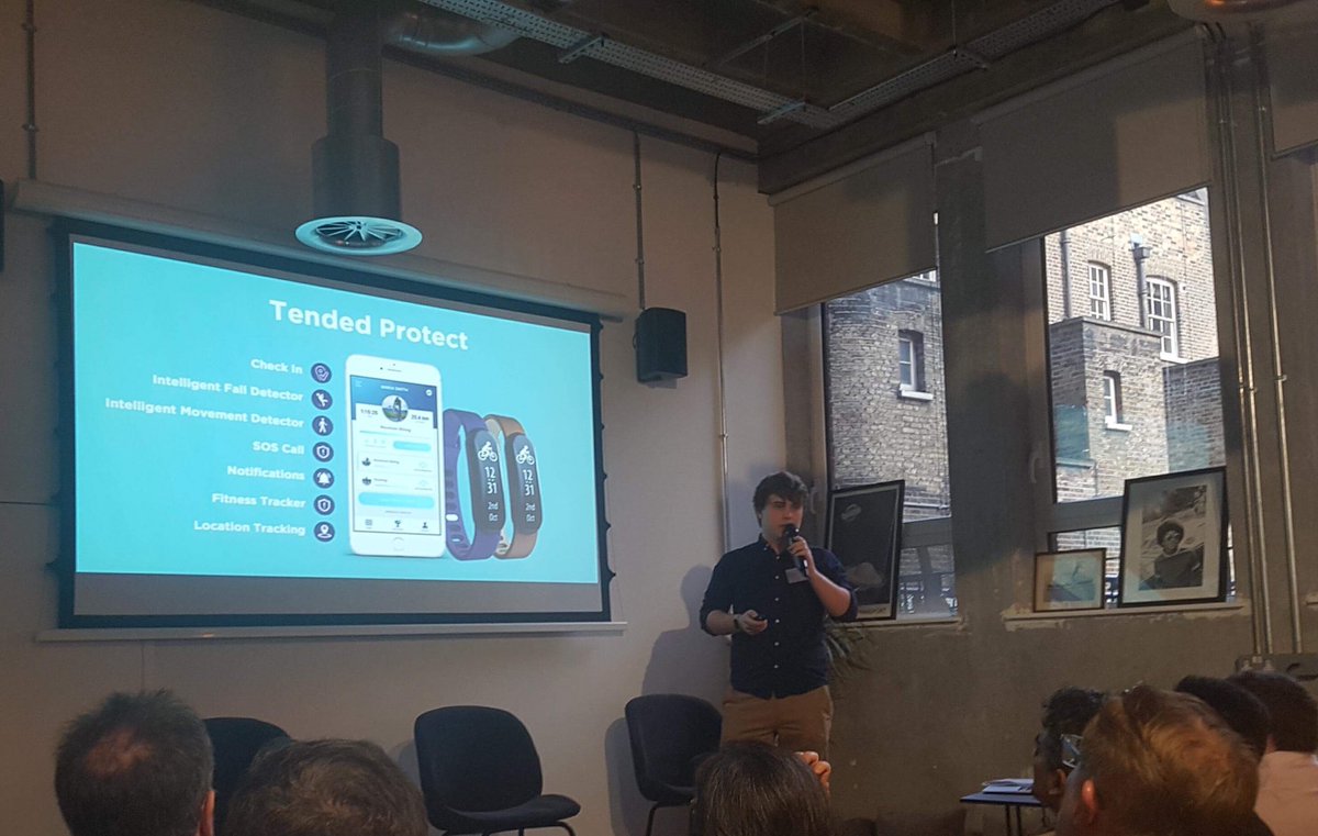 tended's tweet image. Great morning pitching at Labs High Holborn @IotTribe #techgames #iot