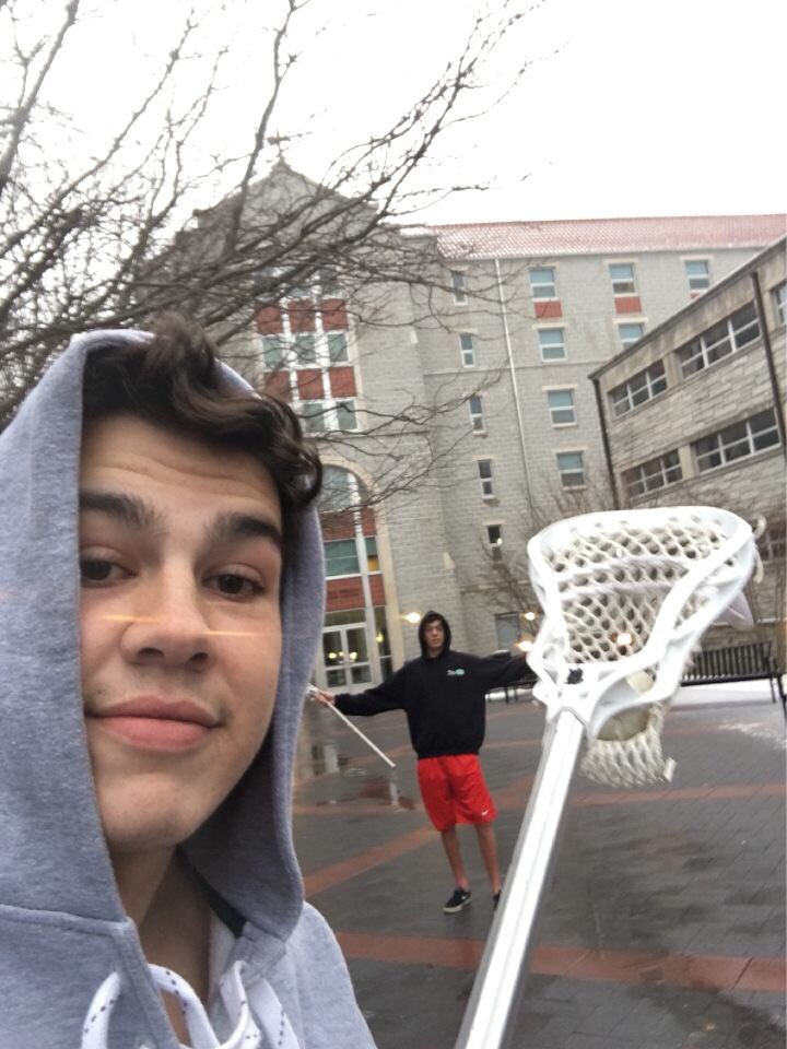 GoGriffsLax's tweet image. The impending weather has the men at work early this morning. Waking up their neighbors on campus and all over Philadelphia with some wall work! #riseandshine #wallball #seconddayofspring @CHCAthletics @ChestnutHill
