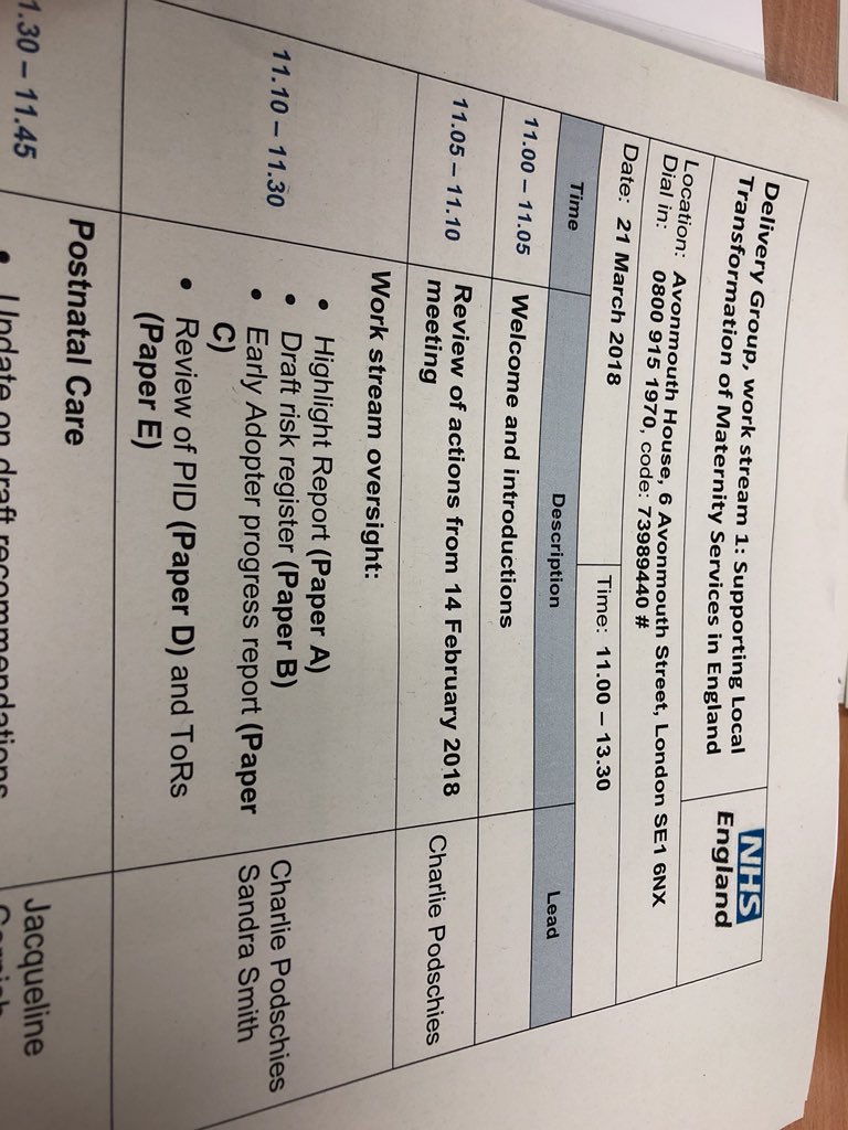 Neil Tomlin (@tomlinneil) on Twitter photo Really interactive and interesting discussions at the WS1 meeting in London today looking at how we best support & strengthen maternity transformation with @matt_tagney <a href="/matthewcjolly/">Matthew Jolly</a> <a href="/1jennyhughes/">Jenny Hughes</a> <a href="/Jessreadmidwife/">Jessica Read</a> <a href="/ClaireKeegan66/">Claire Keegan RM, PMA</a> <a href="/MaternityNorth/">Maternity Team North</a> <a href="/margaretkitchi1/">Margaret Kitching MBE</a> Really interactive and interesting discussions at the WS1 meeting in London today looking at how we best support & strengthen maternity transformation with @matt_tagney <a href="/matthewcjolly/">Matthew Jolly</a> <a href="/1jennyhughes/">Jenny Hughes</a> <a href="/Jessreadmidwife/">Jessica Read</a> <a href="/ClaireKeegan66/">Claire Keegan RM, PMA</a> <a href="/MaternityNorth/">Maternity Team North</a> <a href="/margaretkitchi1/">Margaret Kitching MBE</a>