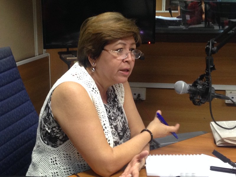 Gisela Duarte, president of the National Candidacy Commission.