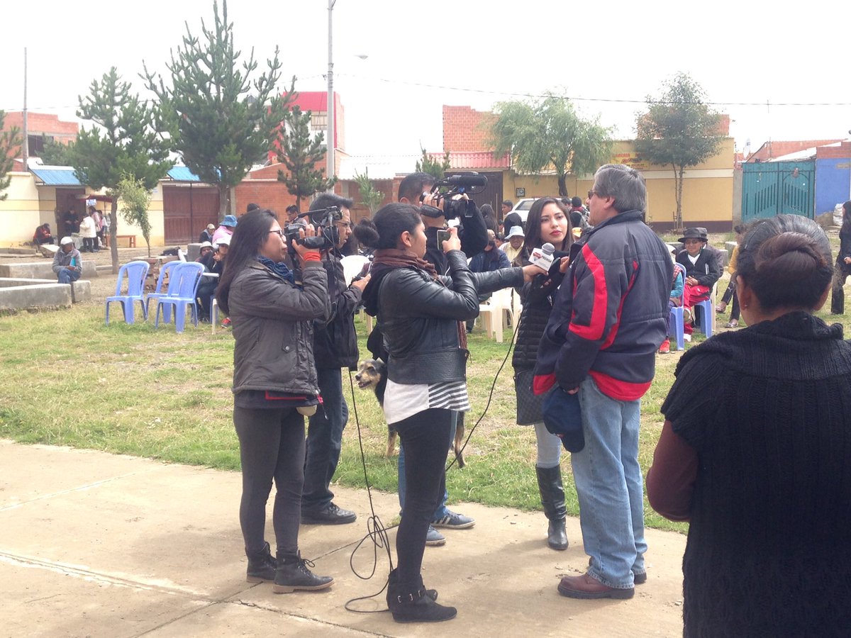 IIGEO_UMSA's tweet photo. Inauguración de la Carrera TS de Ordenamiento Territorial y Catastro en la localidad de Viacha #Geoman #Catastro https://t.co/choczRBFUX