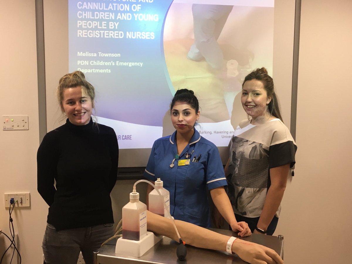 Another successful Cannulation and Venepuncture course for our Children’s Nurses <a href="/BHR_ED/">KGH & QH Emergency Departments</a> <a href="/BHR_ChildHealth/">BHR_ChildHealth</a> Thank you Sarah, Claudia, Katie and Zoe for coming!