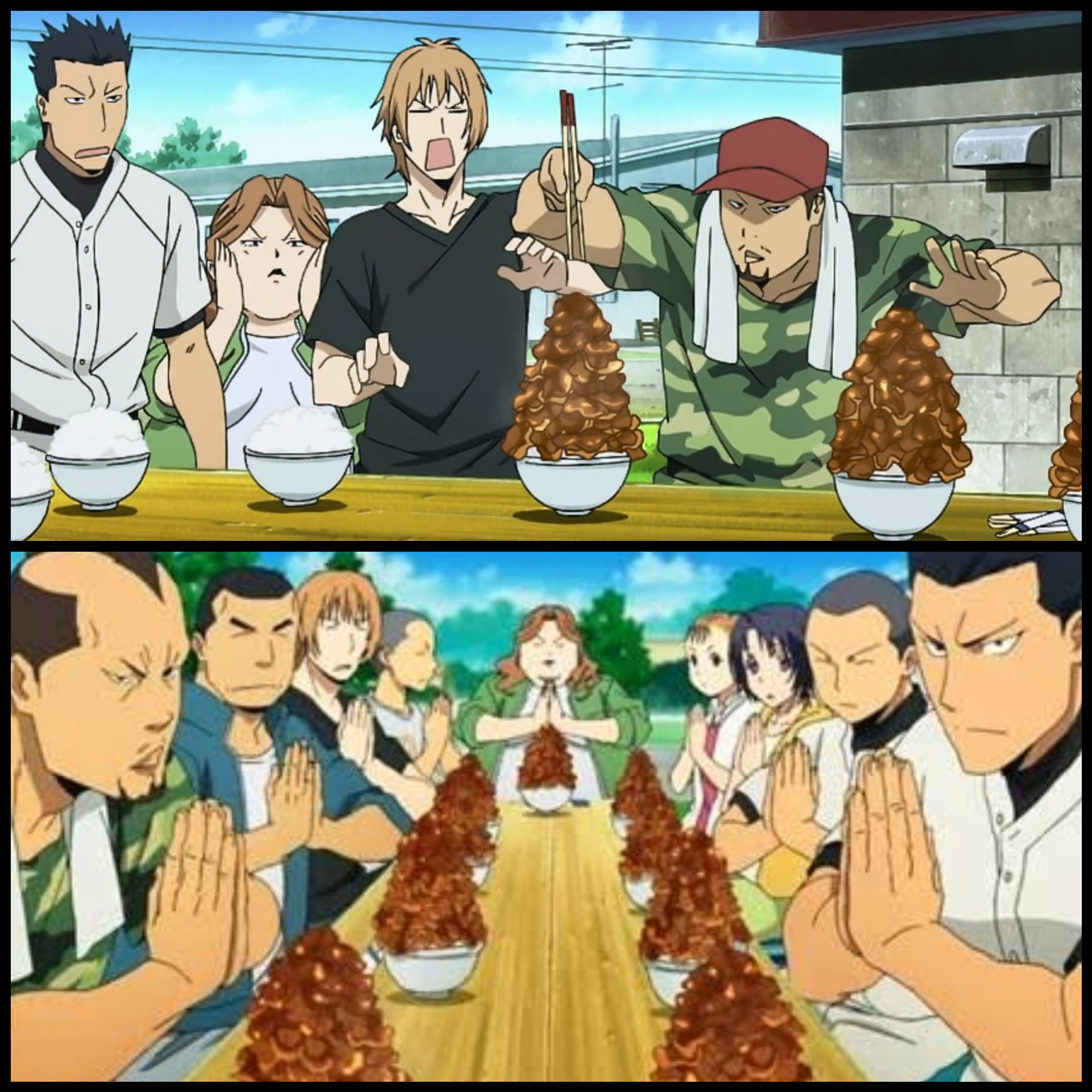 橙熊猫 できました 銀の匙よりスカイツリー豚丼です さぁ みなさんご一緒に 肉は正義だ 銀の匙 飯テロ アニ飯テロ T Co Dadhveqqsx Twitter