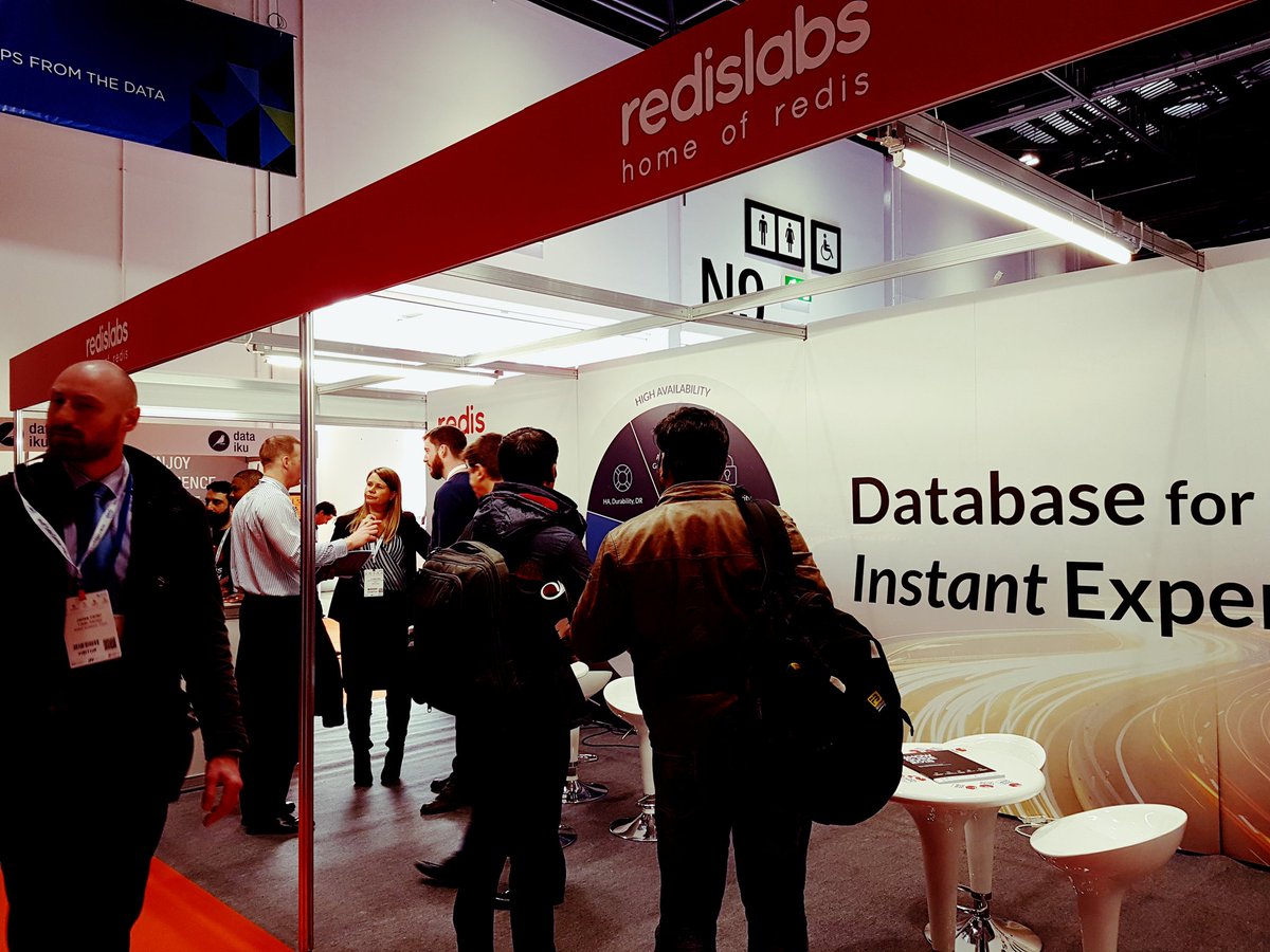 Bella7Anna's tweet image. Big Data World has kicked off! Come and have a chat with our team and find out the endless possibilities of Redis #BigDataWorld #RedisLabs #Redis #NoSQL