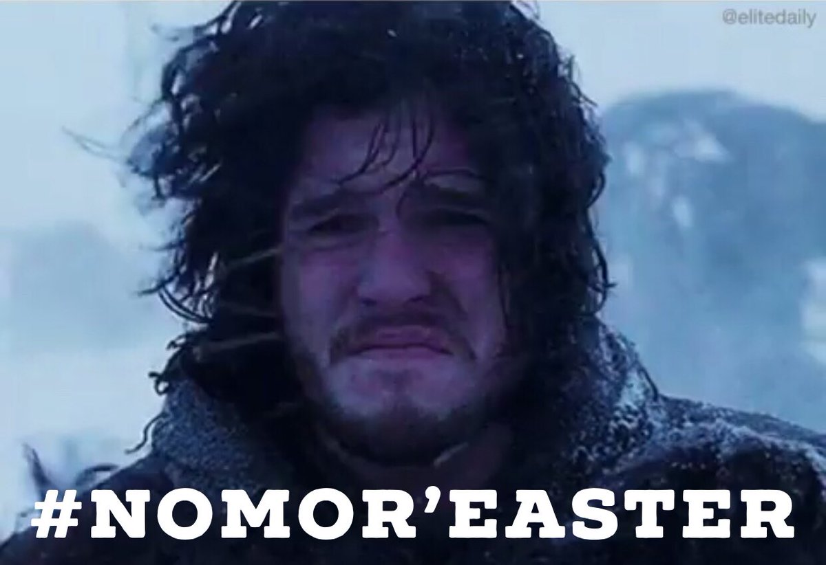 Winter is still here... #noreaster #nomoreaster #got #winterishere
