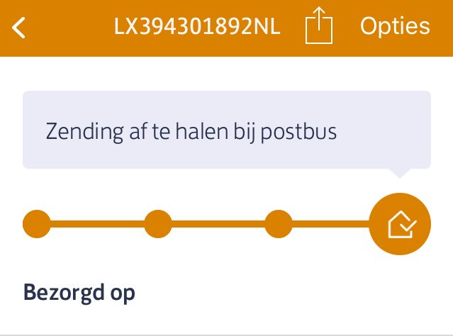 CurlyNouk's tweet photo. @PostNL Kunnen jullie mij vertellen wat onderstaand betekent? Ik ben bij het dichtstbijzijnde postNL punt geweest maar deze hebben mijn pakketje niet.. https://t.co/vphehRmlhy