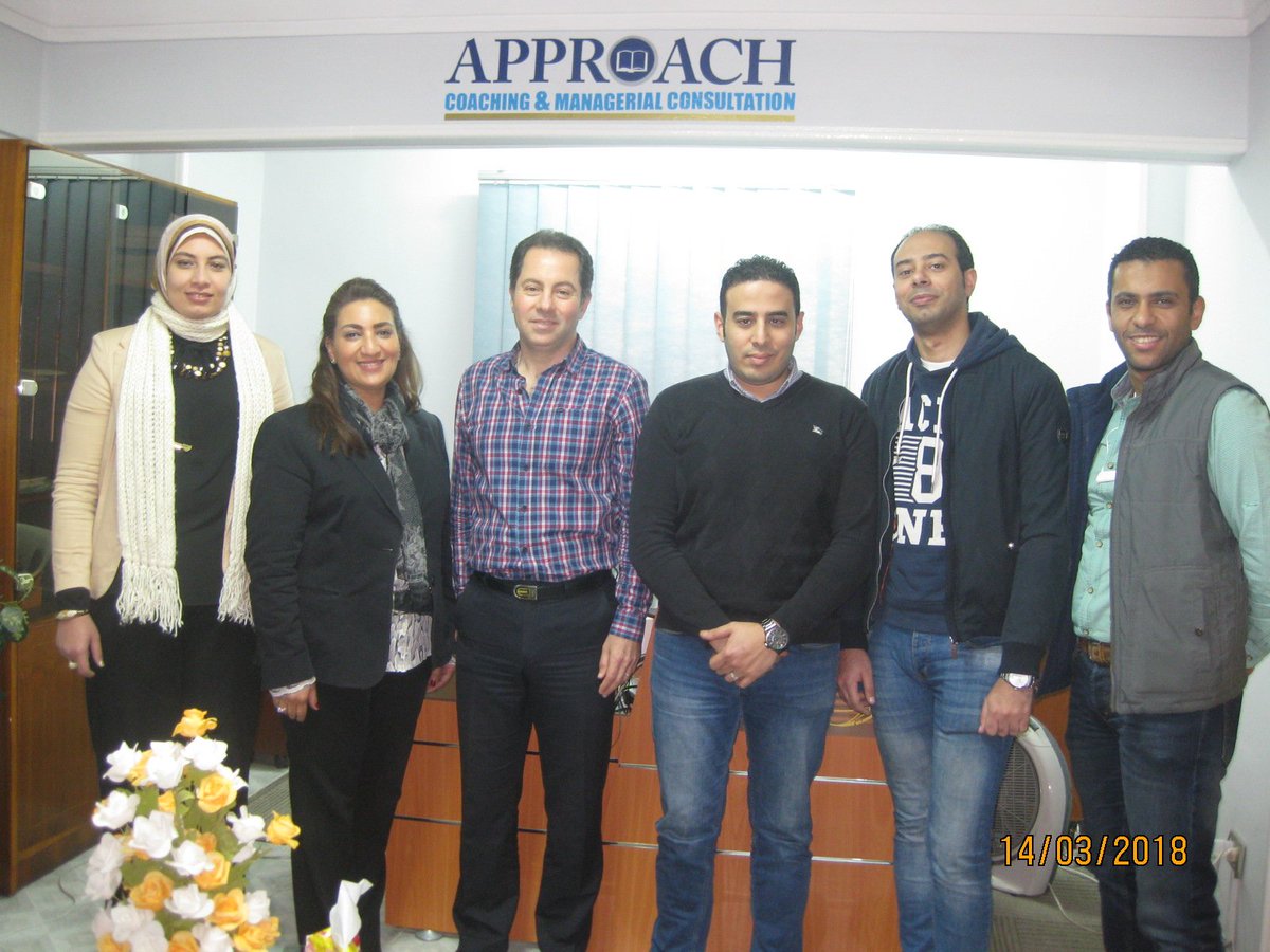 ApproachCompany's tweet photo. #Salwa_Afifi the famous Personal Development and Etiquette Consultant &amp; #Tamer_Zaki Approach Company Founder &amp; Director with Sherihan Shaker &amp; the great team work of @Allianz Egypt Moataz Hassan, Mohamed Magdy and Amr Omran after the end of the #Approach_Business_Writing_Course https://t.co/dFp3mLSzK7