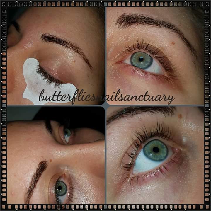 #firsttint #eyelash #eyebrow #marvelbrow #black #practicemakesperfect #butterfliesnailsanctuary