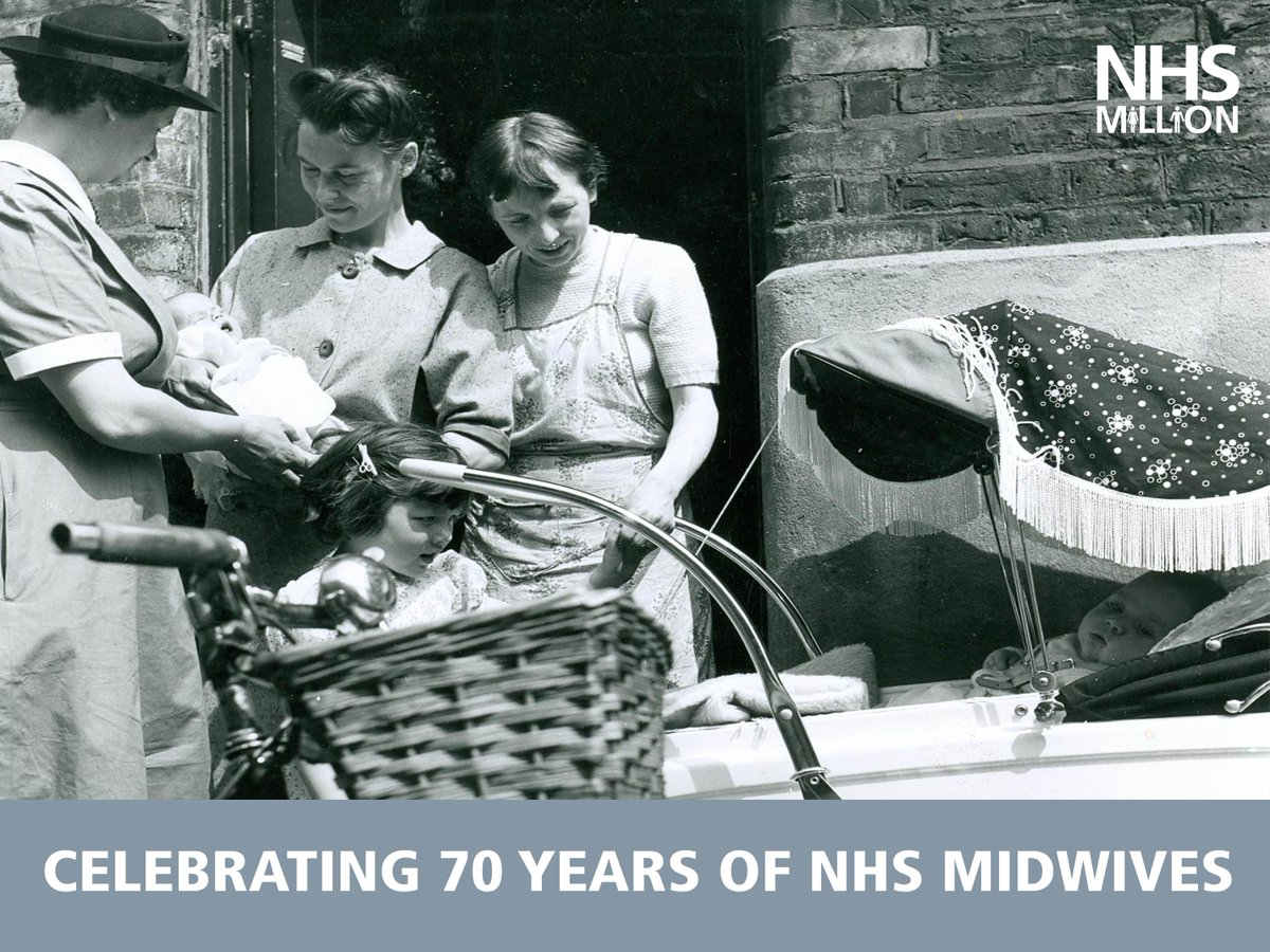 NHS midwives have been delivering babies for 70 years. Please RT if you are one of those babies!