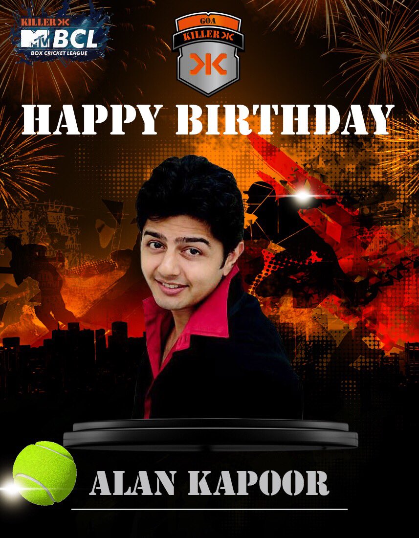 GoaKiller_'s tweet photo. Absolute delight and proud owner of @GoaKiller_ at @boxcricleague 

We wish you a very happy birthday @alankapoor 

#HappyBirthday #AlanKapoor #GoaKiller #BoxCricketLeague https://t.co/1daeTdsmBr