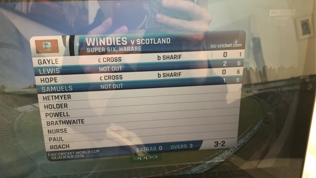 clbascombe's tweet image. Unbelievable scenes in Harare. Testament to hard work and self belief! Keep going boys! @CricketScotland #iccworldcupqualifier2018 #scotland #associatecricket #chrisgaylewho?
