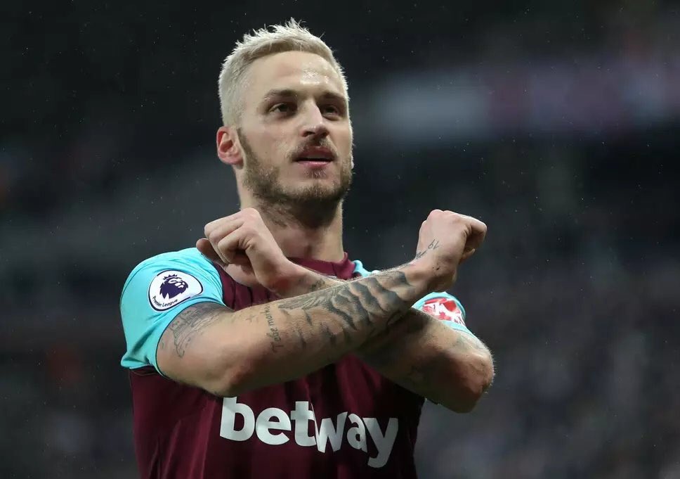 HammersDotNews's tweet photo. Morning Hammers #MagicMarko #MarkoArnautovic @WestHamUtd #WHUFC ⚒⚒. https://t.co/Flr5991psI