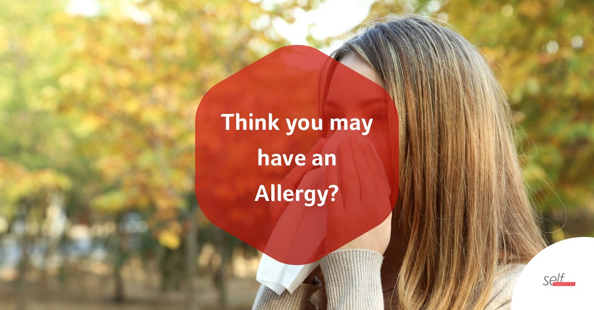 Selfdiagnostic's tweet image. Think you may have an #allergy? Test yourself at home. No doctor required: goo.gl/mDwEU1 #selfdiagnose #allergies #allergyproblems