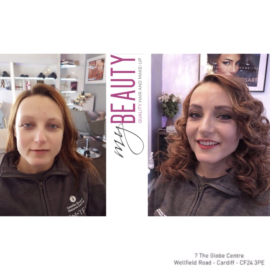 Wonderful transformation at #mybeauty #cardiffhairsalon.