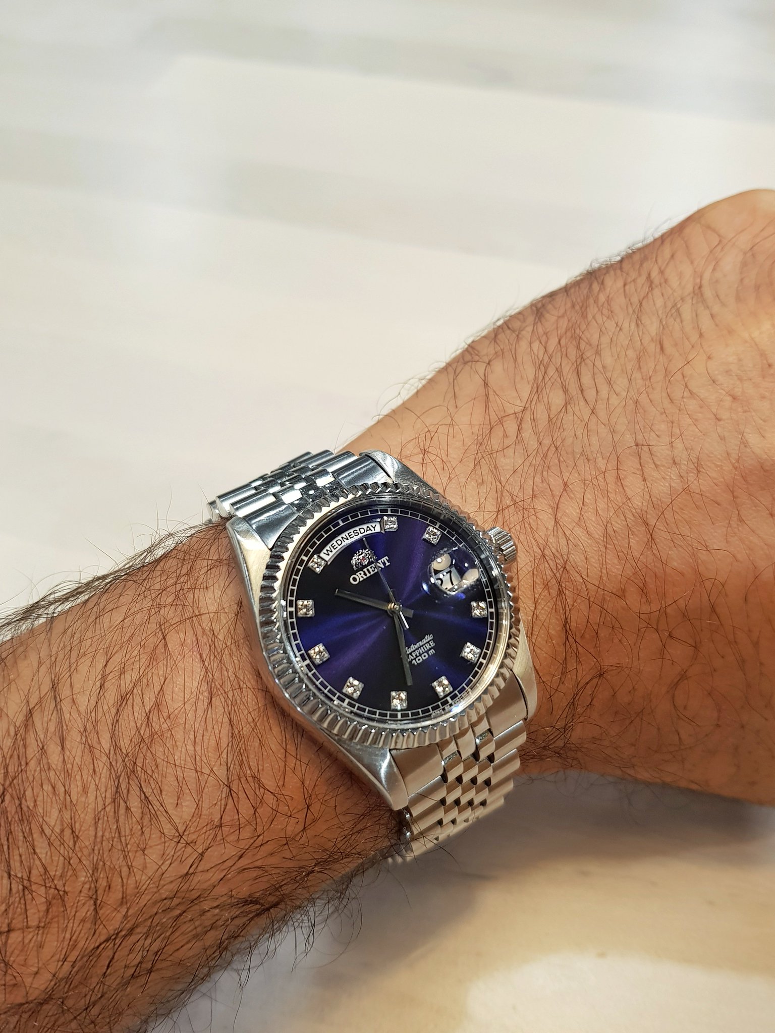 Orient oyster day date fev0j003wy hotsell