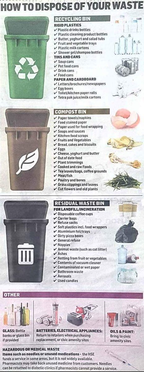 Yup. We are still discussing recycling! And yup you have to wash and dry all recyclables that have had food or liquid in them. What's the plan now that China says no? @DenisNaughten personally I'd focus on reduction! @Dept_CCAE <a href="/VOICE_Ireland/">Voice Of Irish Concern for the Environment</a>