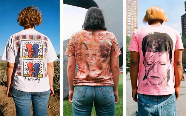 #whatsonwednesdays
T: The Typology of The T-Shirt
‘By excluding faces from her portraits Susan Barnett allows individuals to project their identity solely through the slogans on their backs.’ - Fashion and Textile Museum - 9 February - 6 May 2018 👕👚
#ftm #fashion #screenprint